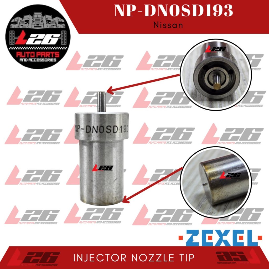 ZEXEL Diesel Fuel Injector Nozzle Tips NP-DN0SD193 for Isuzu, Mazda ...