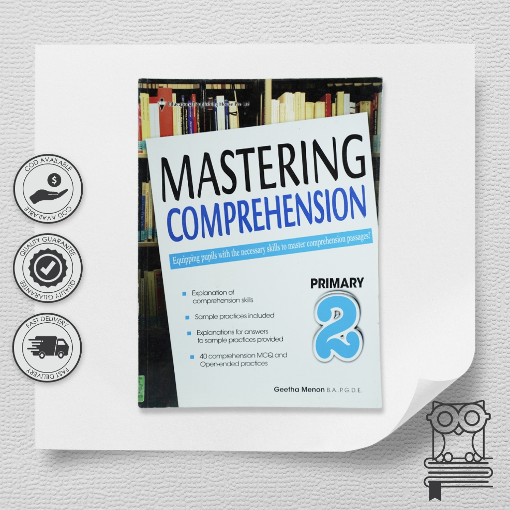 Booksmartmnl Mastering Comprehension: Primary 2 English Reading ...