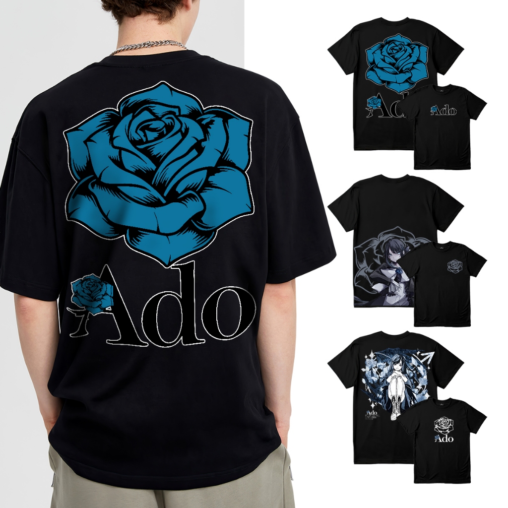 ADO World Tour T-Shirt - Baumwolle Unisex Shirt Mit Hibana Design