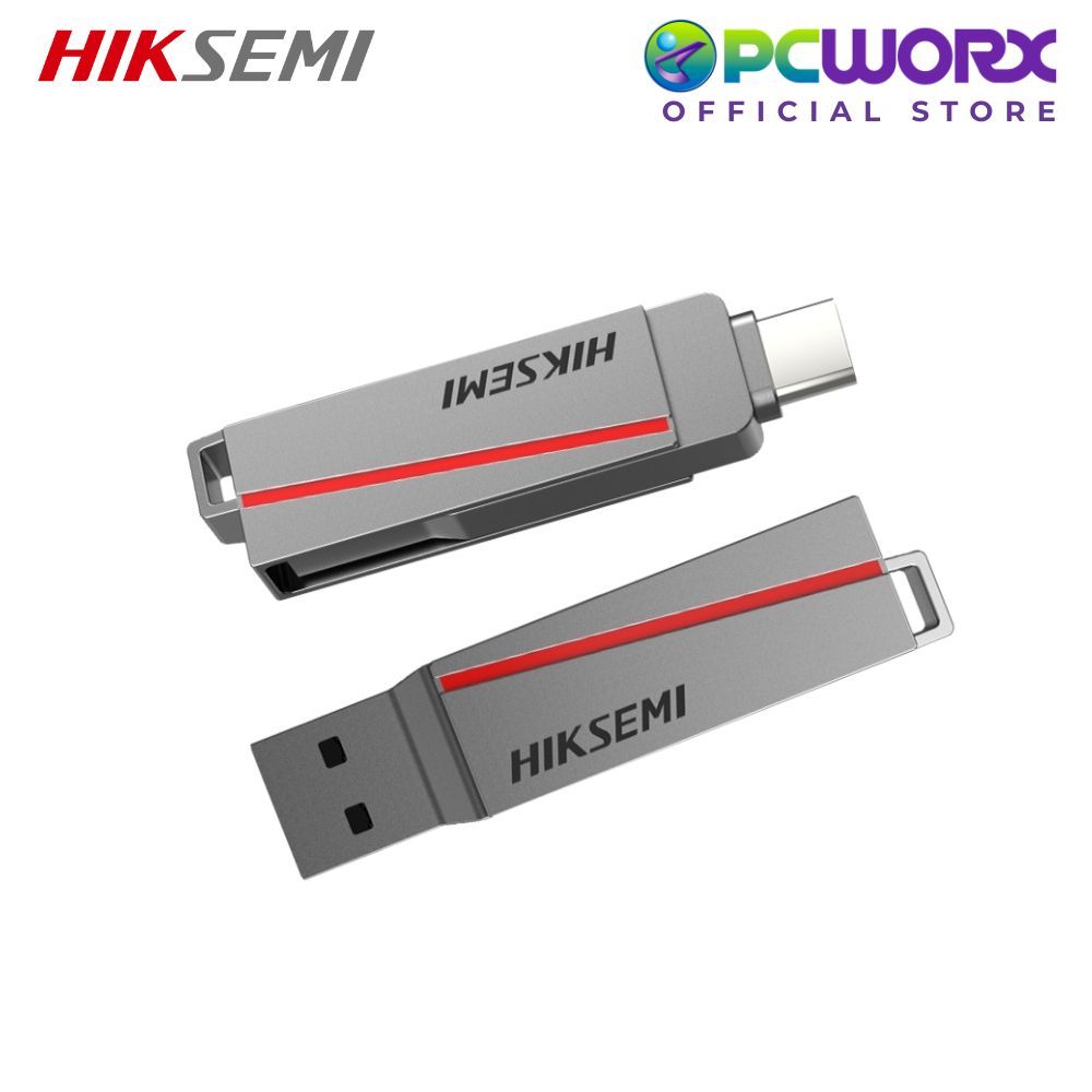 Hiksemi HS-USB-E307C BU3 DRIVE USB-C 3.2 USB-A AND USB-C PORT | 32GB ...