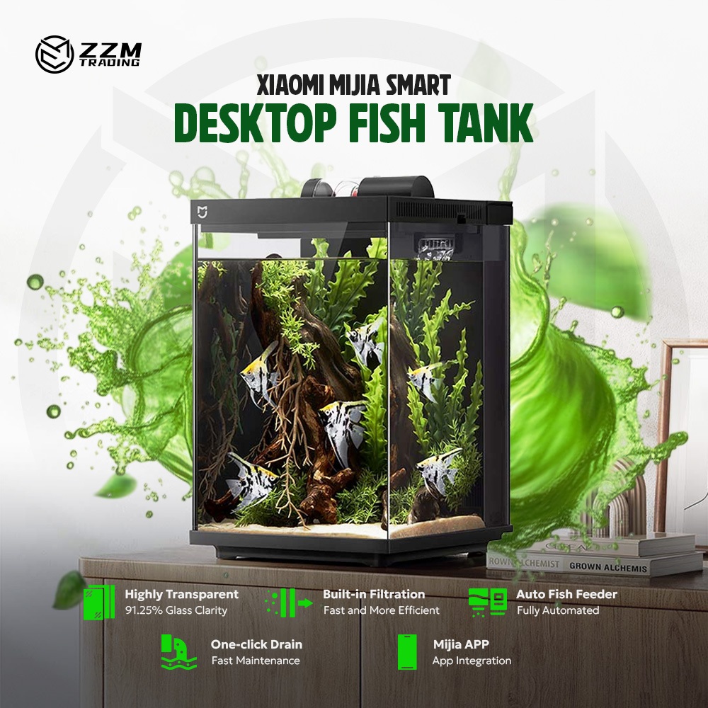 Photo inspiration: Picture Idea: Xiaomi Mijia Smart Fish Tank 10L Auto Feed Back Filter
