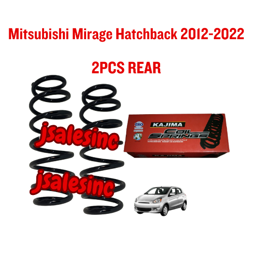 Mitsubishi Mirage Hatch Back (Hatchback) HB REAR Coil Spring 2 PCS KJM ...