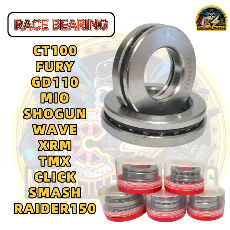 BALL RACE BEARING FOR XRM WAVE TMX SHOGUN C100 GD110 SUPREMO CLICK ...