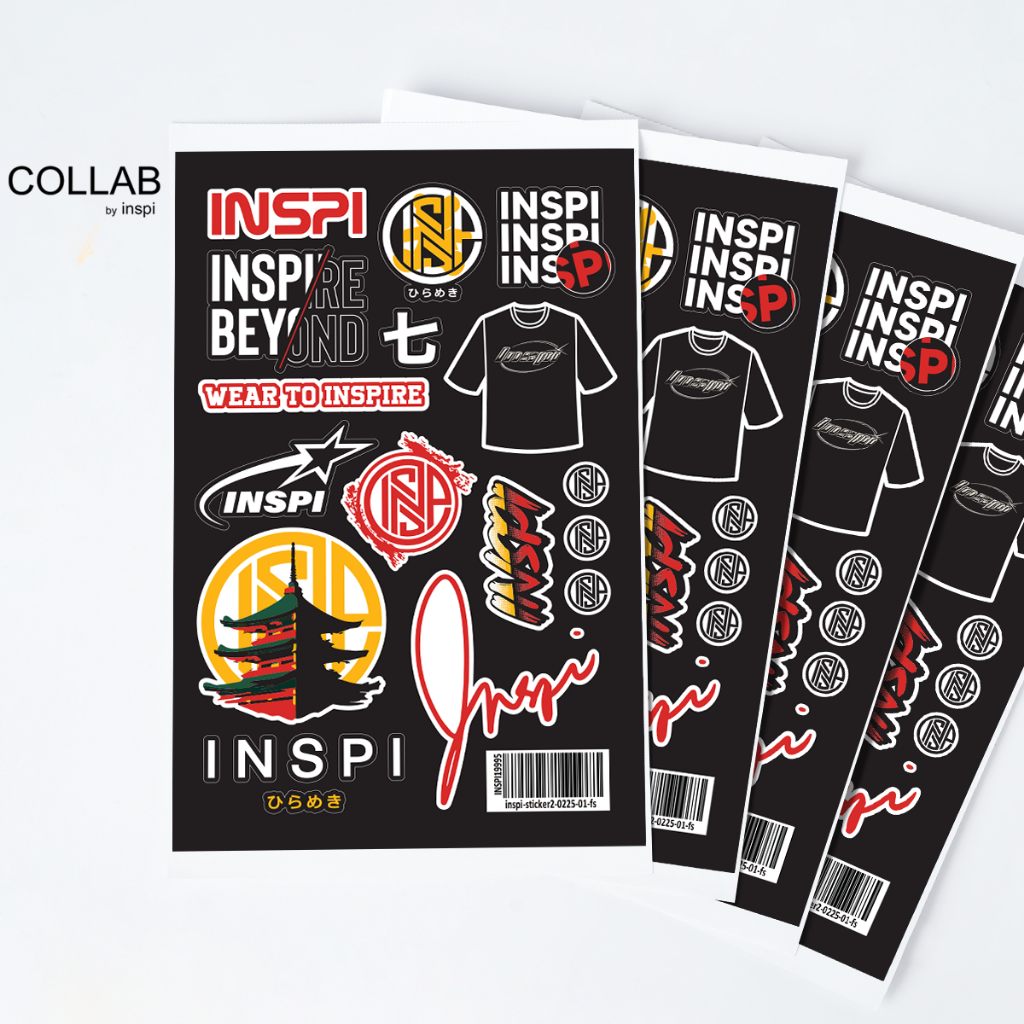 COLLAB by Inspi Assorted Sticker Collection Limited Edition 2025 ...
