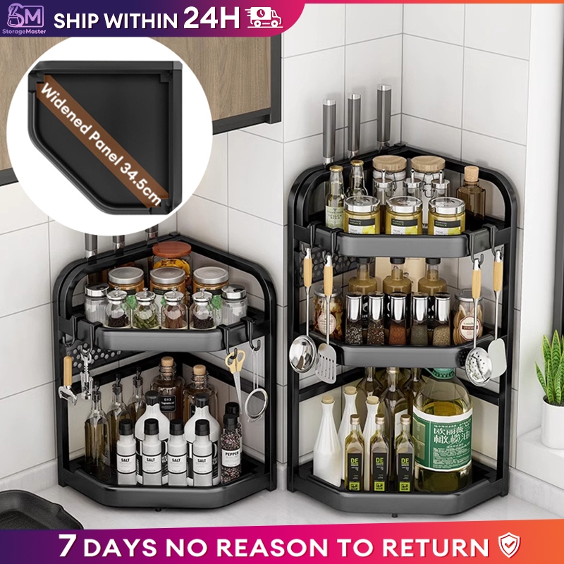 Spice Rack Kitchen Organizer Condiments Rack Knife Rack Kitchen Rack ...