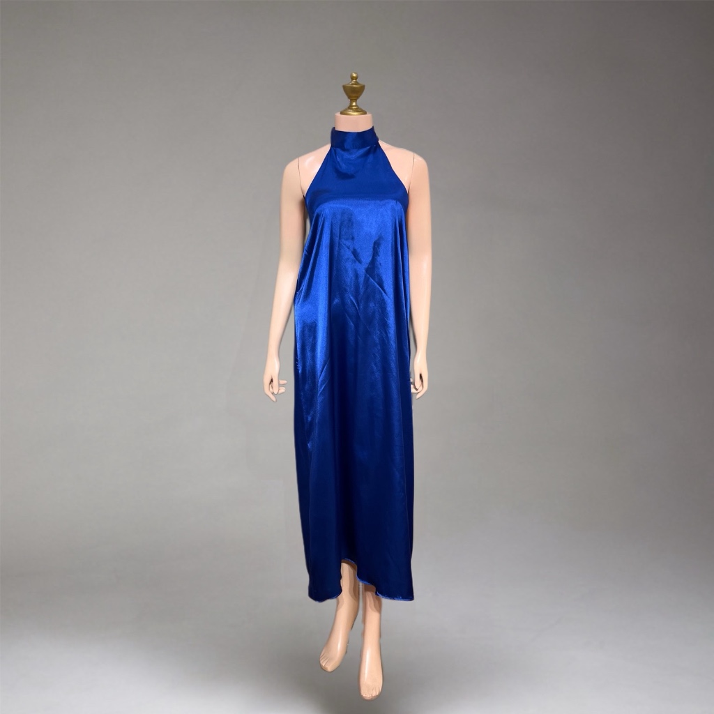 Elegant Satin Dress for Casual Wear - Stylish & Comfortable Women's Dress  Womenswear Backless Garter | Shopee Philippines