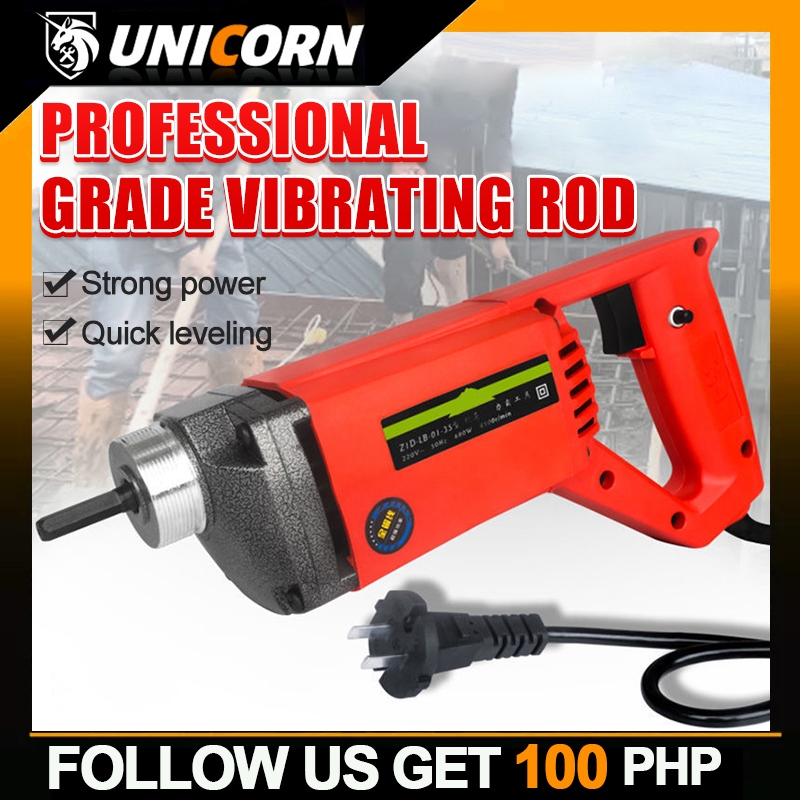 220V Handheld vibrating rod, small concrete vibrating rod, inserted ...