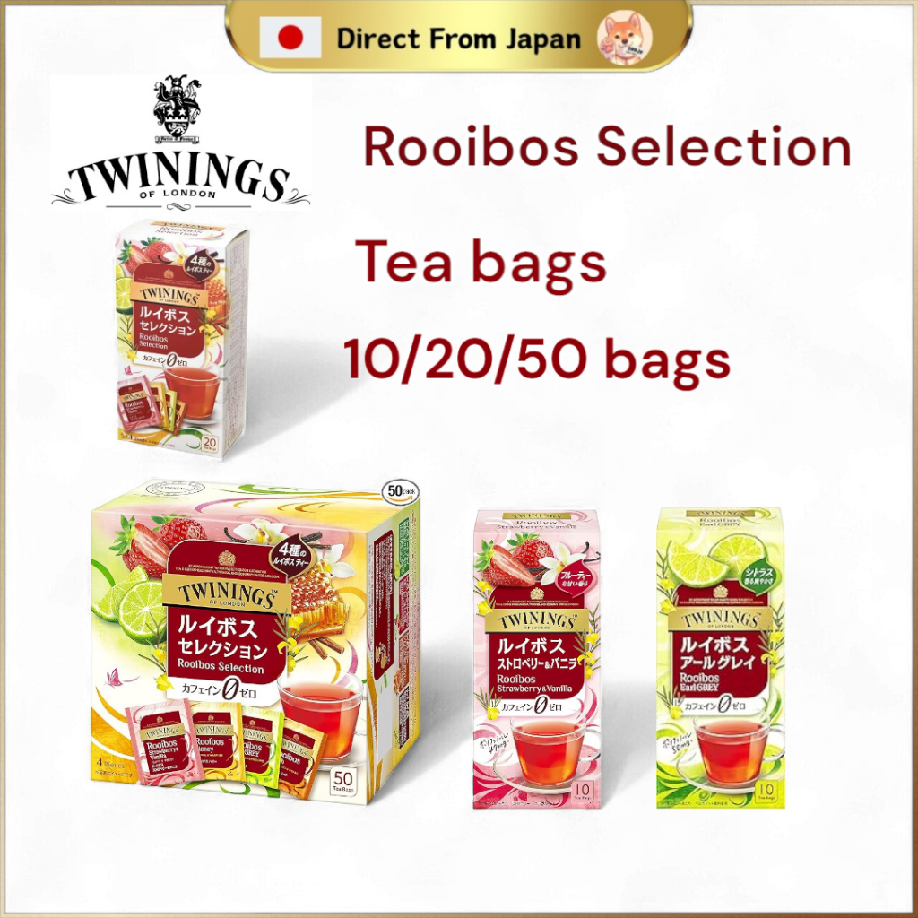 Twining's Rooibos Strawberry & Vanilla /Rooibos Earl Grey/Rooibos ...