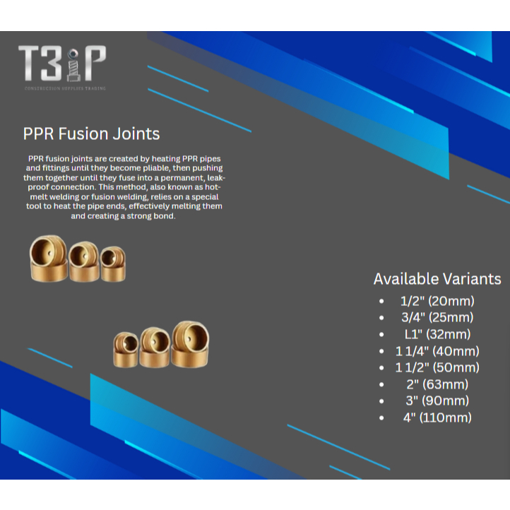 PPR Fusion Joints 1/2
