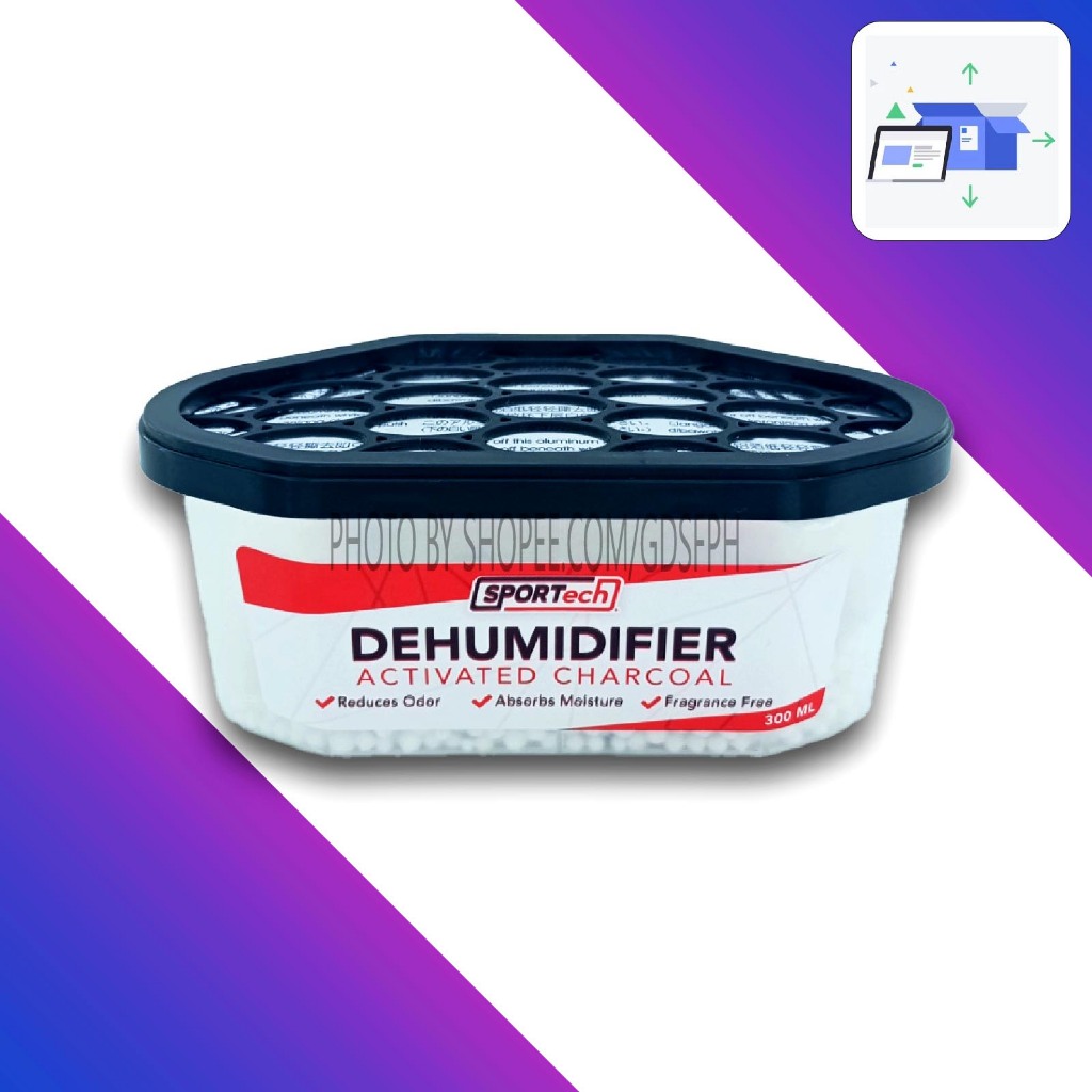 SPORTech Dehumidifier 300ml Activated Charcoal Fragrance Free gds41207 ...