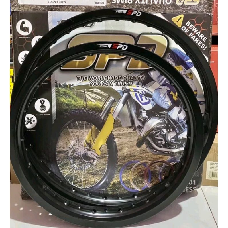 SPD ALLOY RIM 17-19 / 16-19 FOR ALL ENDURO DIRTBIKES (36H/PAIR ...