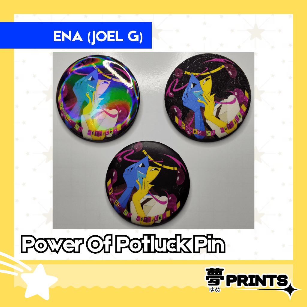 ENA (Joel G) | Power Of Potluck Pin | Shopee Philippines