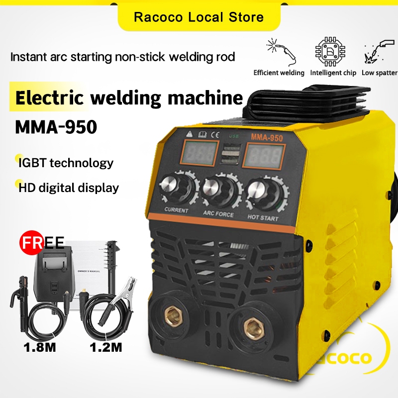 Electric Welding Machine Inverter MMA-950 Portable IGBT Digital Display ...