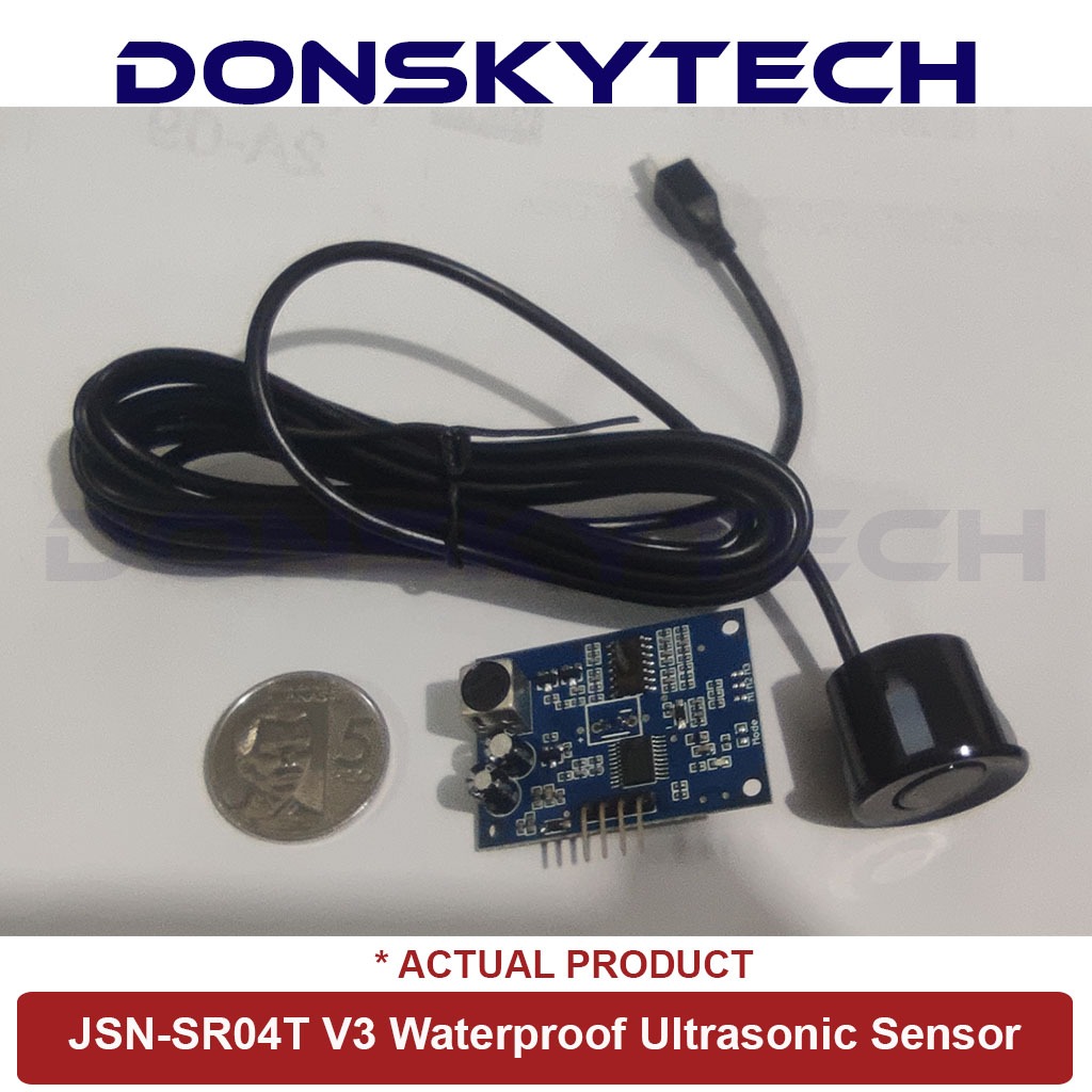JSN-SR04T Waterproof Ultrasonic Sensor Version 3 JSN SR04T | Shopee ...