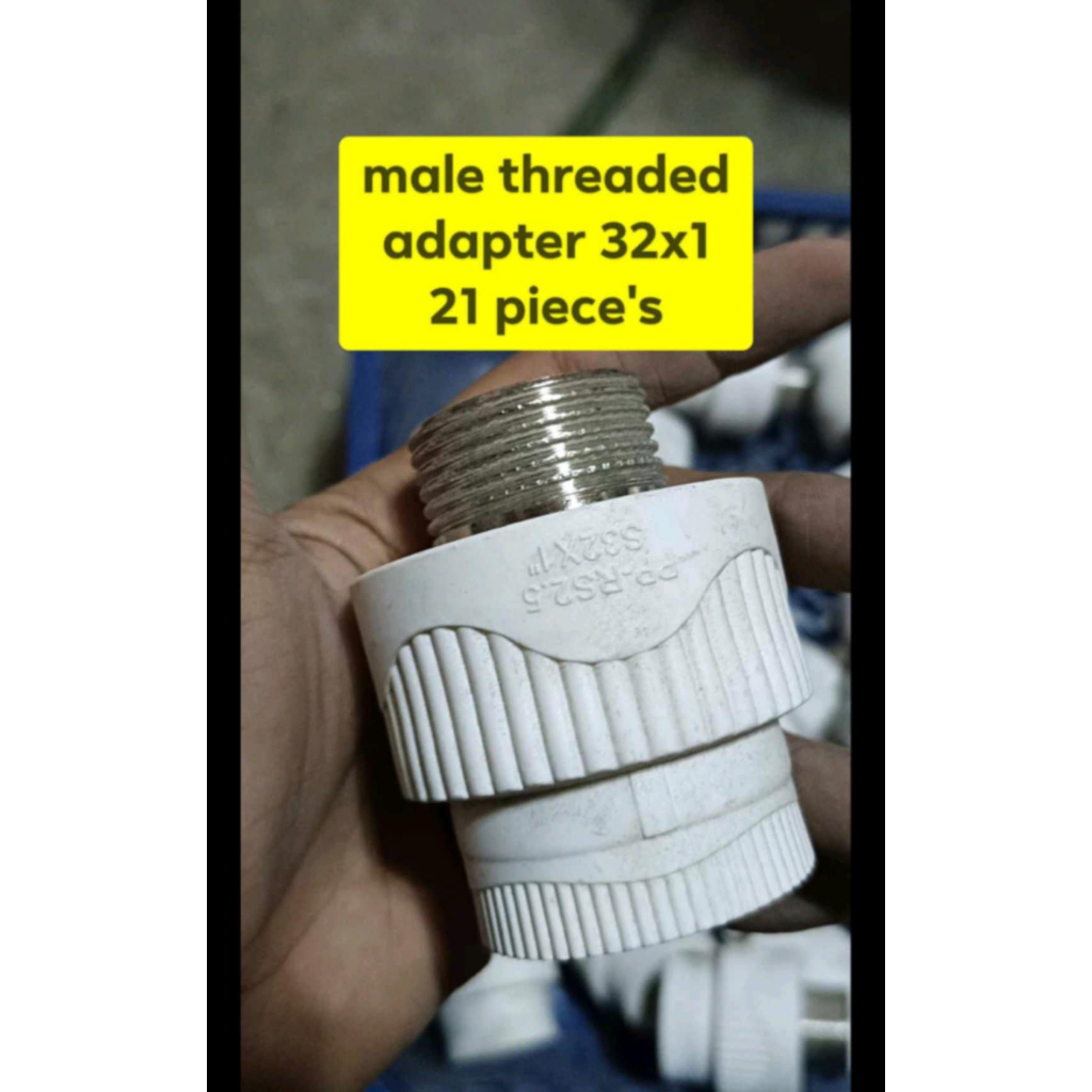 PPR male threaded /female threaded socket plumbing thread adapter ...