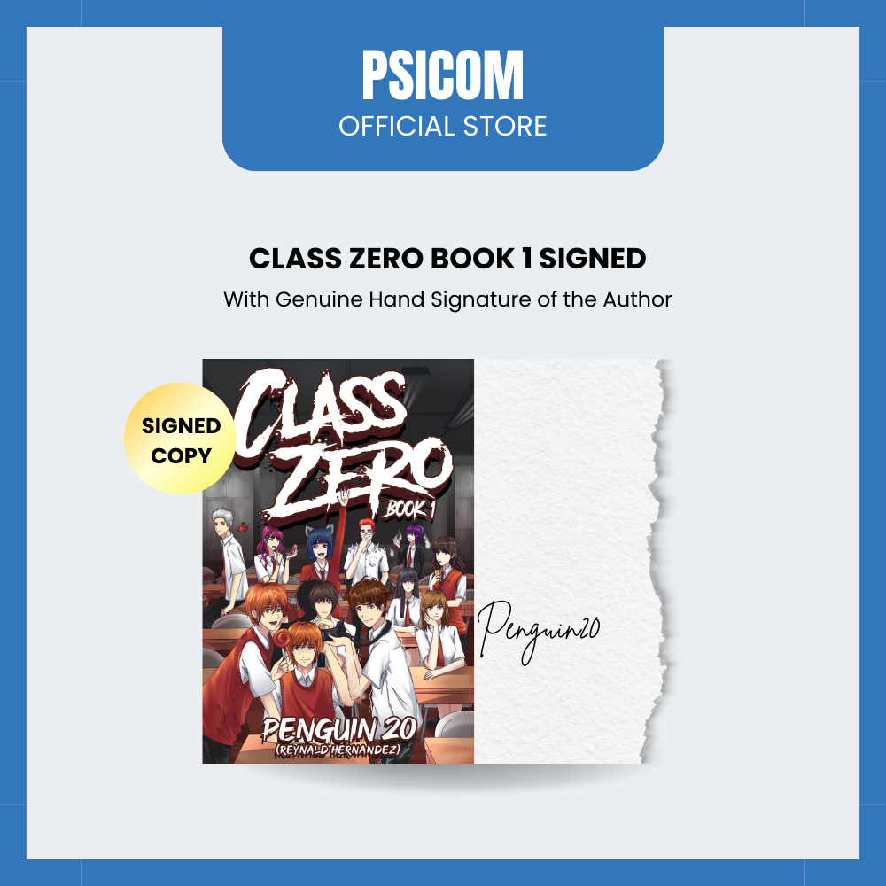 Psicom - [SIGNED COPY] Class Zero Book 1 by Penguin20 | Shopee Philippines