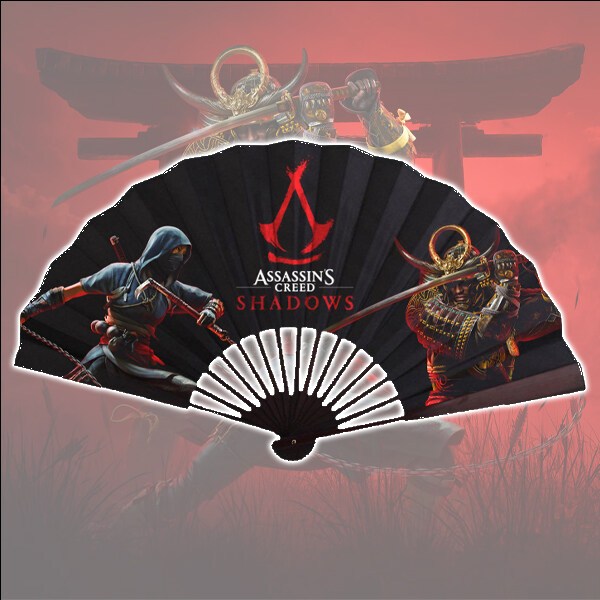 Assassin's Creed Shadows Hand Fan | Shopee Philippines
