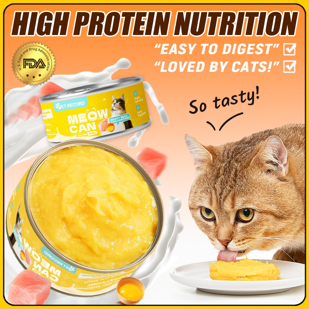 Picture Idea: Pet Record 850G Cat Wet Food Chicken Egg Goat Milk