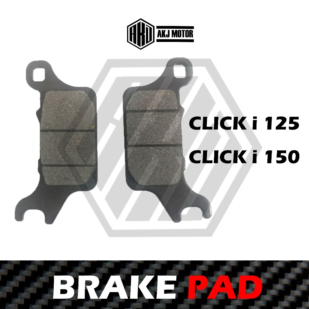 DISC PAD Honda Click 125/150 FRONT Genuine BRAKE PAD | Shopee Philippines
