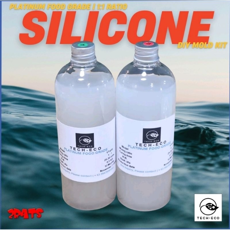 Liquid Food and Medical Grade RTV Silicone Rubber Platinum Cure 1:1 ...
