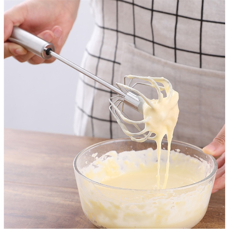 304 stainless steel egg beater semi-automatic kitchen cream baking ...