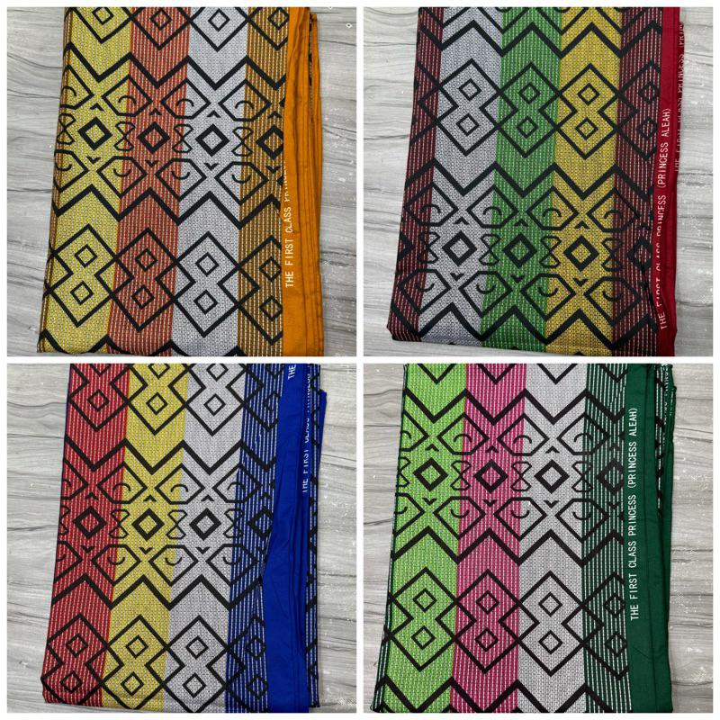 Malong Inaul Design Princess Brand 5.5ft Double | Shopee Philippines