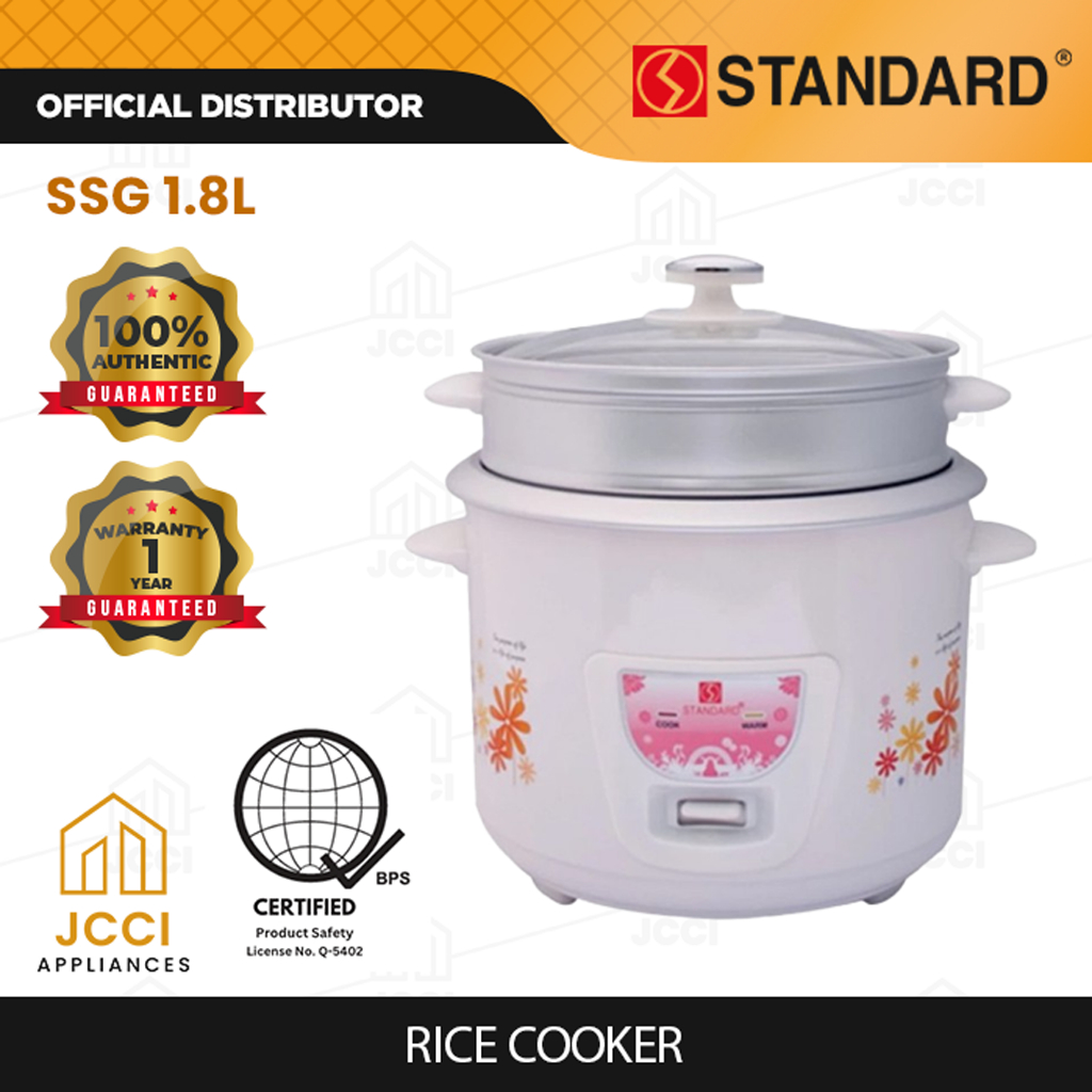 Standard Automatic Rice Cooker 1.8 Liters (SSG-1.8L) | Shopee Philippines