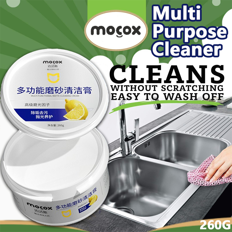 Mocox Cookware Cleaner Stainless Steel Cleaner Rust Remover Wipe Out ...