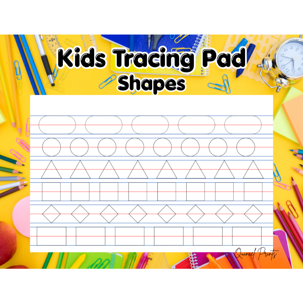 TRACING PAD FOR KIDS 30Pages and 40Pages (Quincel Prints) | Shopee ...