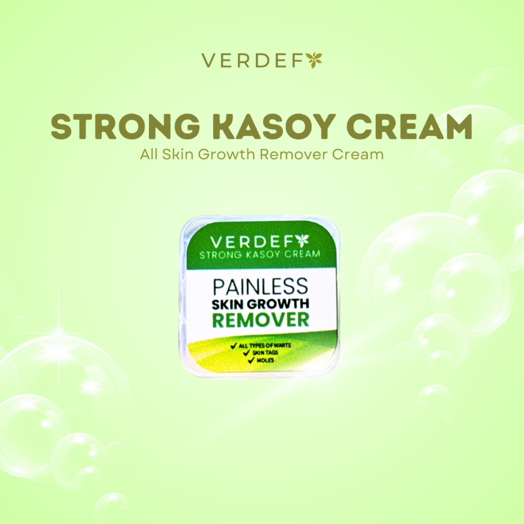 VERDEFY Strong Kasoy Cream - Removes Warts, Kulugo, Mole, Nunal, Milia ...