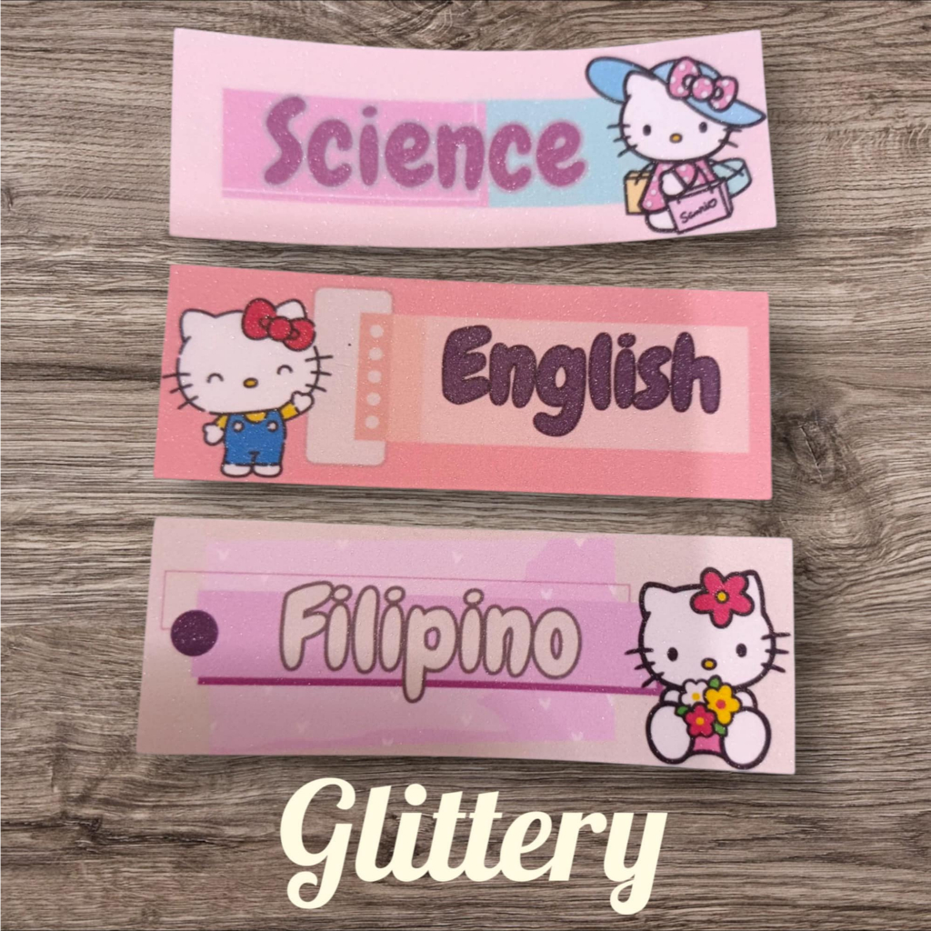 Notebook Label Sticker My melody Matatag Curriculum For Grade 1 to 10 ...