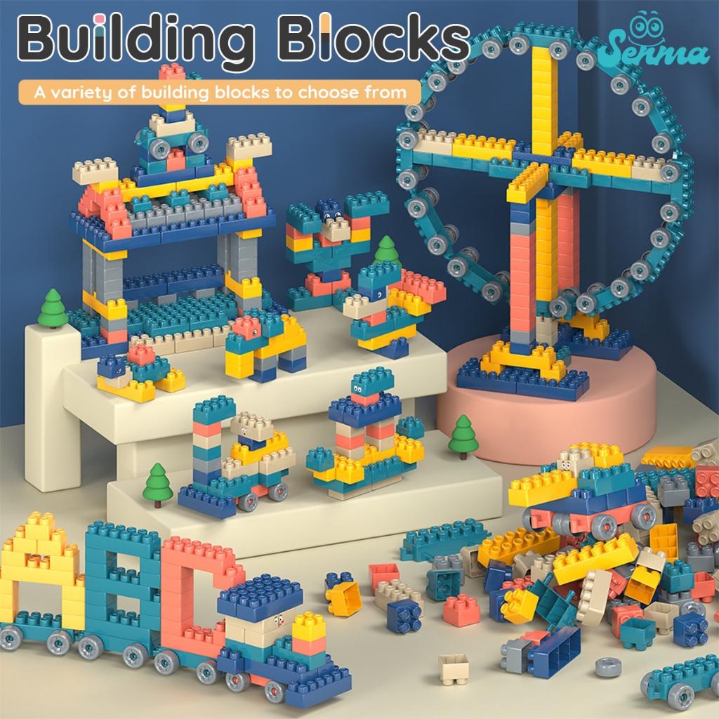Building Blocks Toy for Kids Creative Construction Educational Model ...