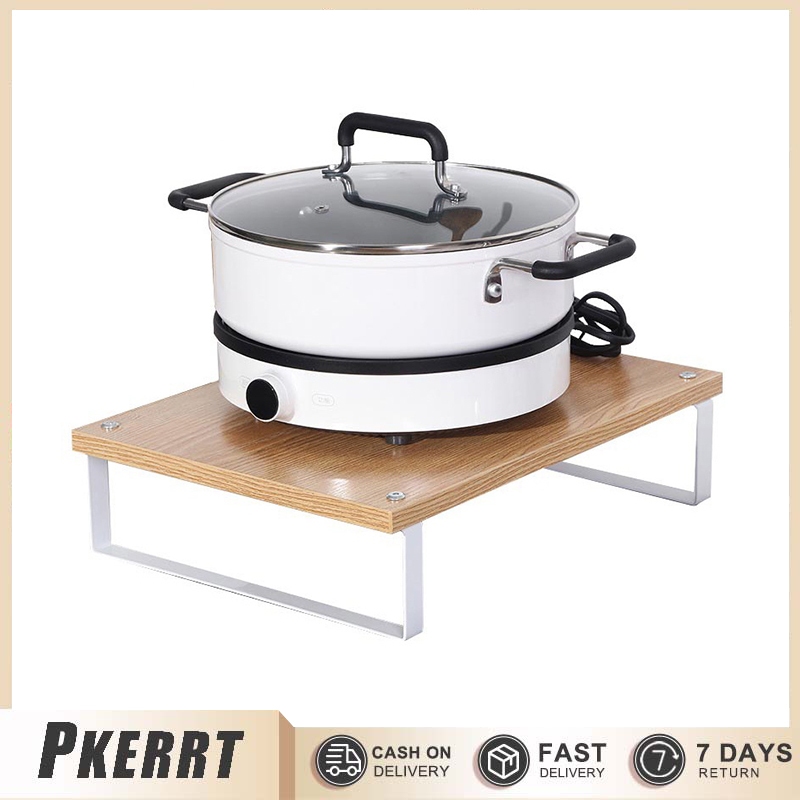 Home kitchen multifunction shelf induction cooker rack countertop ...