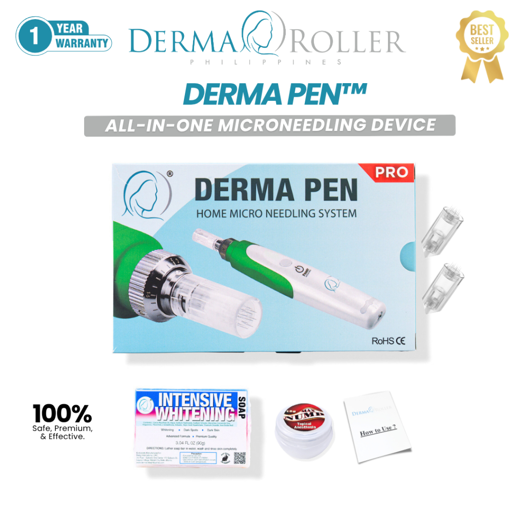 Derma Pen Set by Derma Roller Philippines WIRED or WIRELESS 12Pins