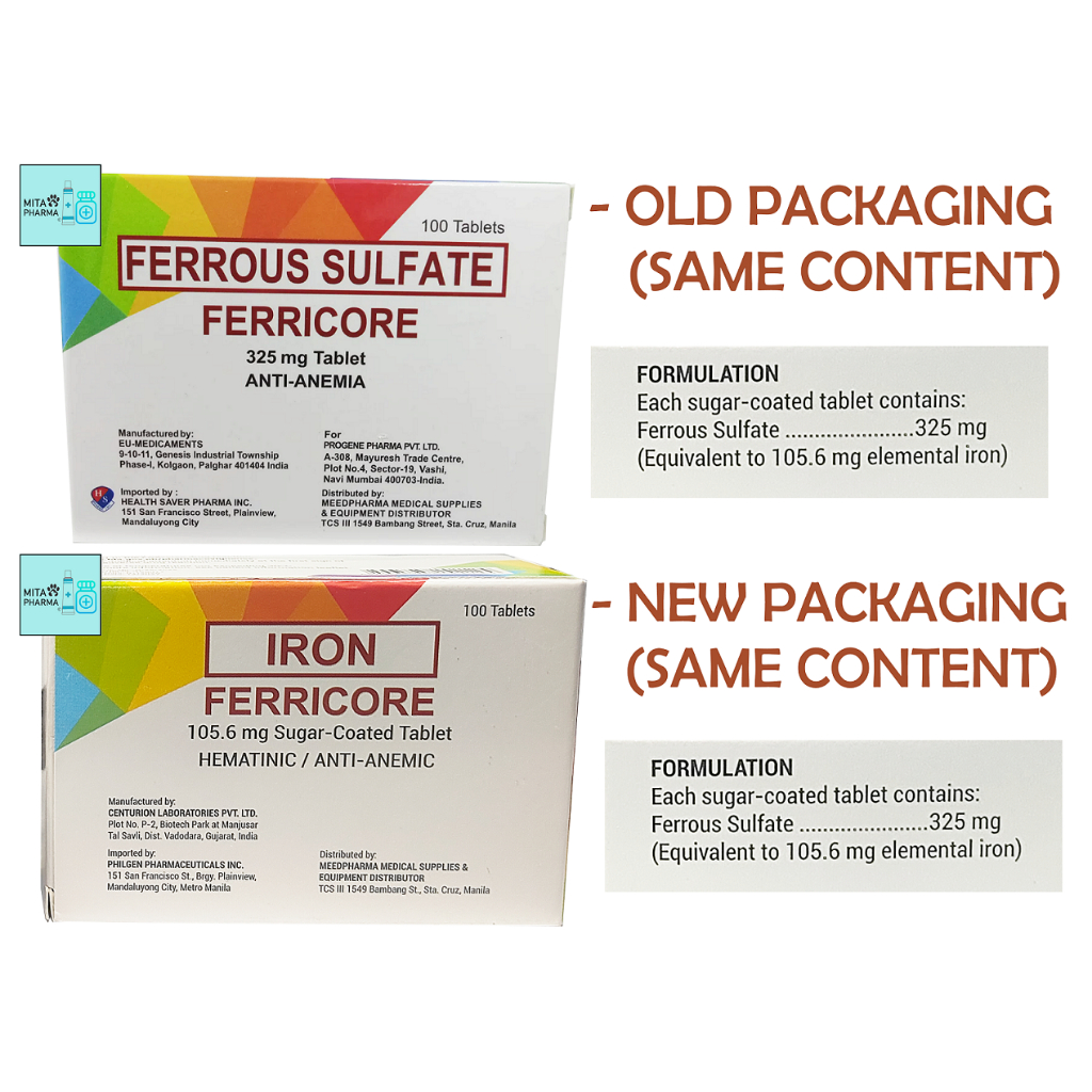 Shop ferrous sulfate for Sale on Shopee Philippines