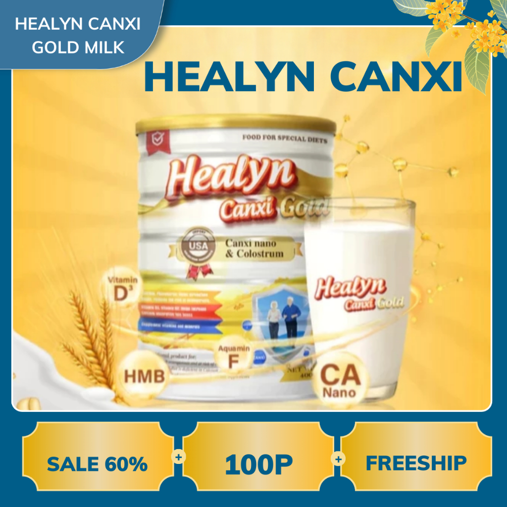 Healyn Canxi Gold Milk Original Colostrum Milk For Bones, Joints And ...