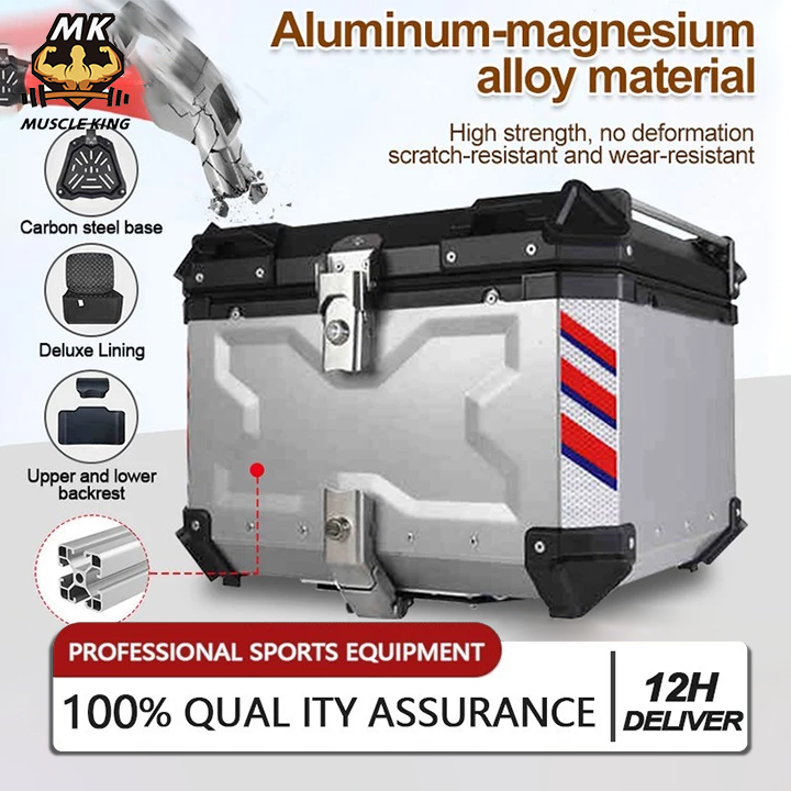 Alloy Motorcycle TopBox Motorcycle 5/35/36/40/45/55L Motorcycle ...