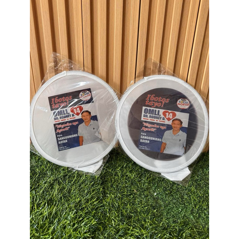Customized Foldable Round Fan (30pcs. minimum order) | Shopee Philippines