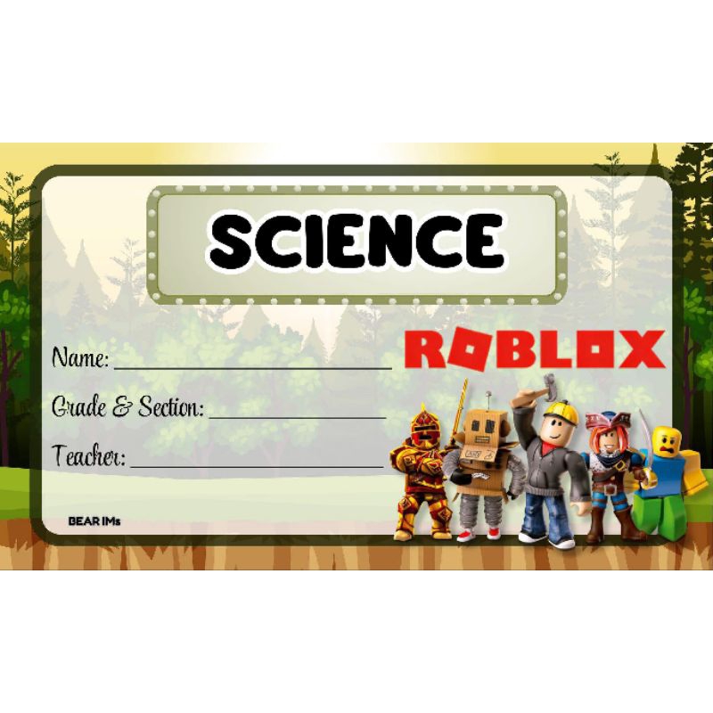 Roblox Subject and Name Label | Shopee Philippines