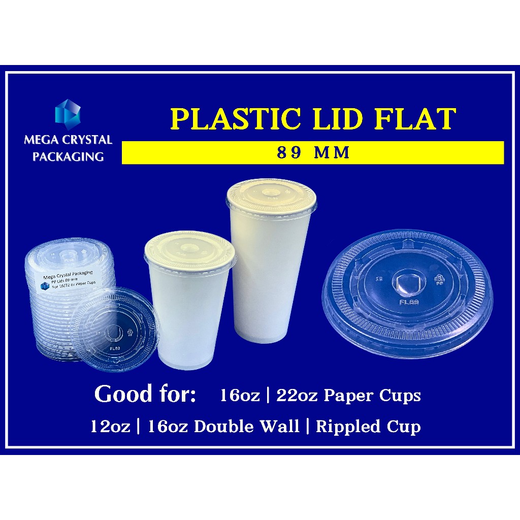 [ 50 PCS ] PAPER CUP / PAPER CUPS PLAIN 3oz /4oz / 5oz / 6.5oz / 8oz ...