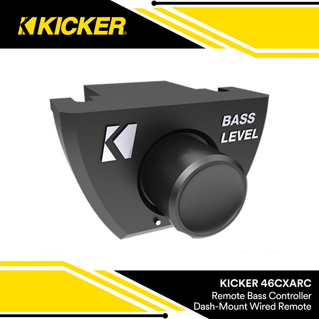 Kicker CXARC Remote Control For Kicker 46CX Series Amps; RoHS Compliant ...
