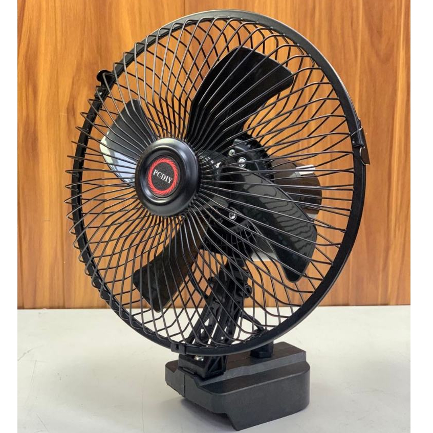 PC.DIY FM888 AIR [NO BATTERY] FAN ONLY 8 inches Oscillating Swing Fan ...