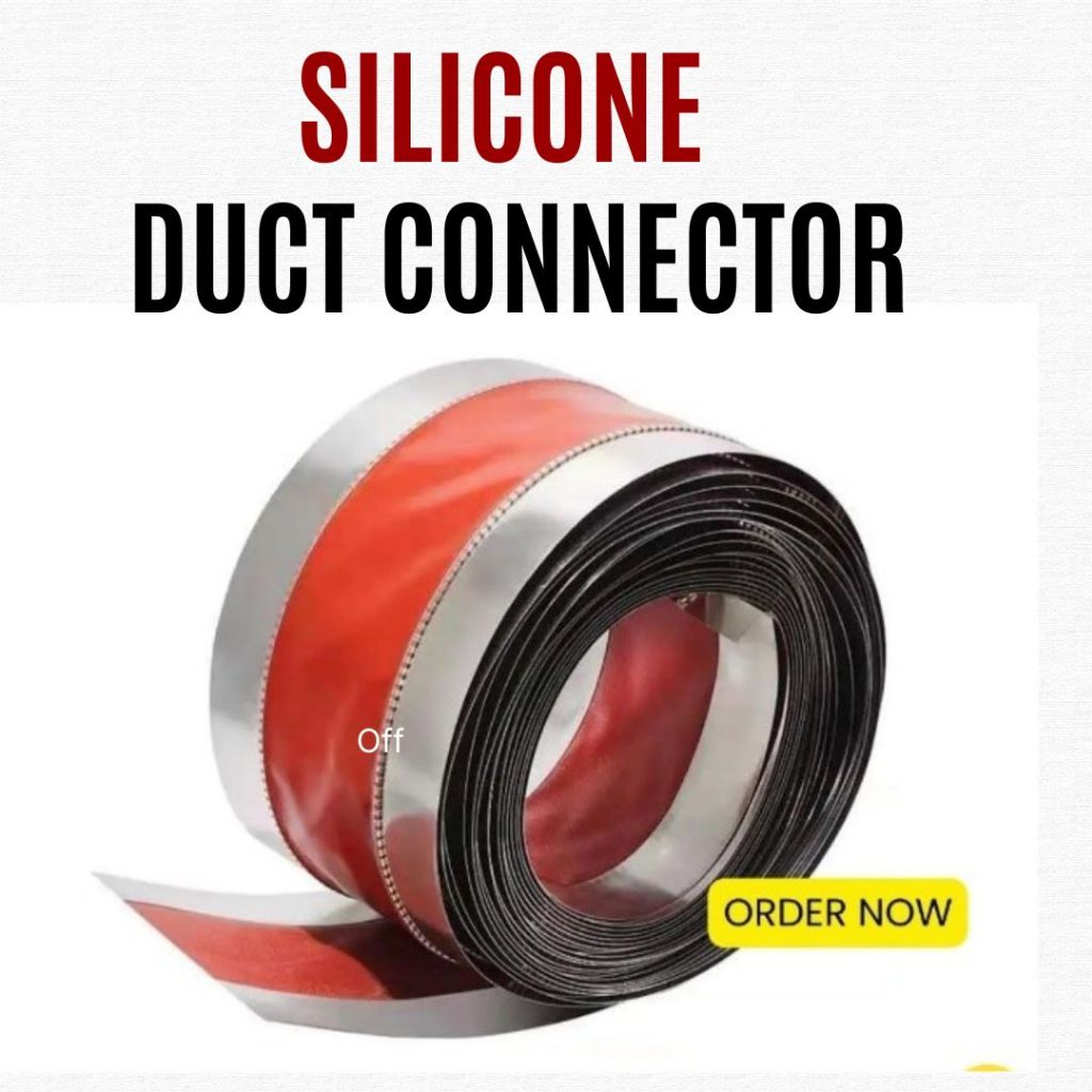 Silicon Flexible Duct Connector 25meters HVAC Systems Shopee