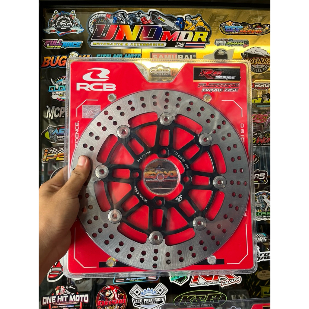RCB ALLOY BRAKE DISC RS series LC135 MIO CLICK 4 holes 267MM | Shopee ...