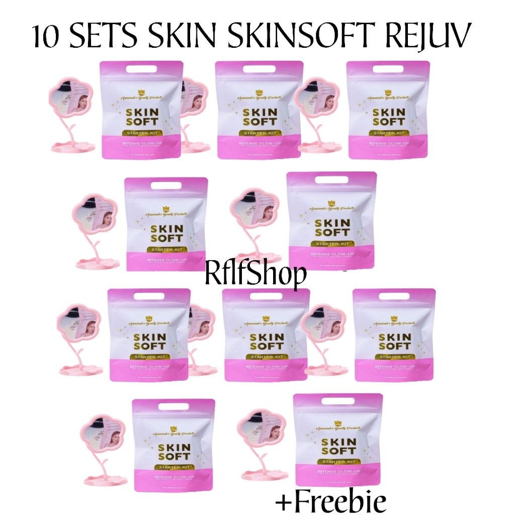 10 SET SKINSOFT + FREEBIE | Shopee Philippines