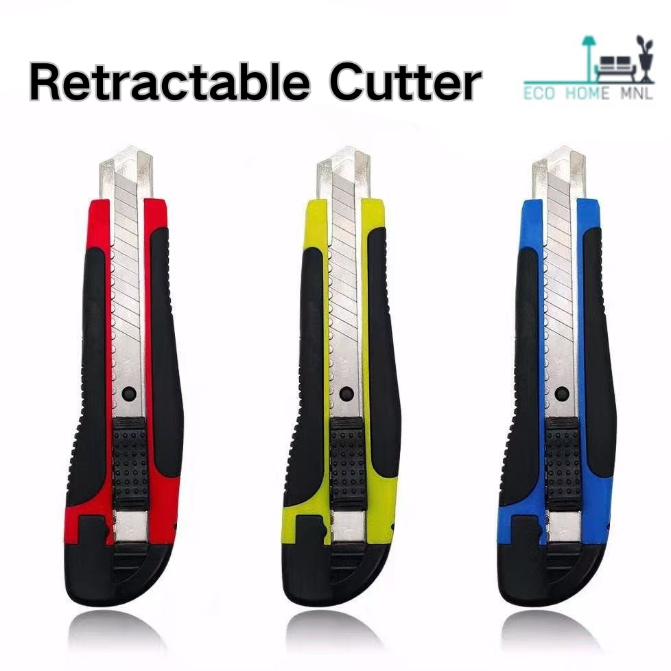 Heavy Duty Retractable Utility Cutter Knife with Blade – Large Size for ...