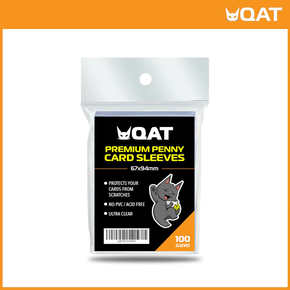 QAT] 100pcs Premium Penny Sleeves for storage of NBA cards, Magic, Pokemon,  | Shopee Philippines