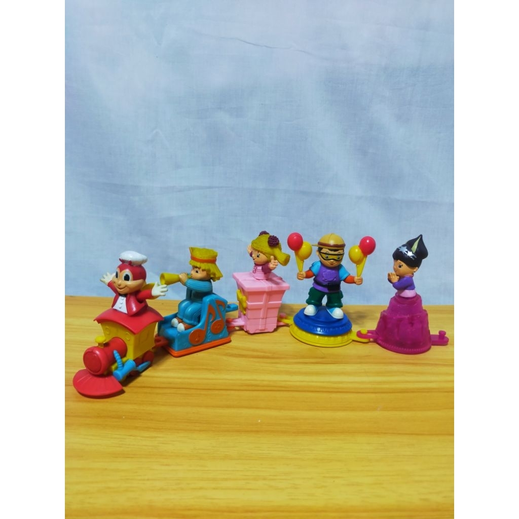Jollibee Jolly Joy Train Complete Set / Jollibee Toys | Shopee Philippines