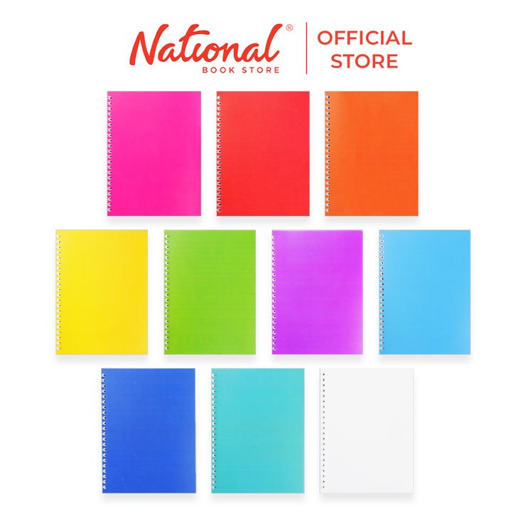 Best Buy Spiral Notebook Color Coded PP Cover 80 Sheets 5.83x7.87 ...