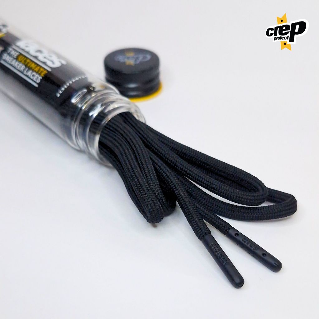 Crep Protect Black Round Liquid-Repellent Laces | Shopee Philippines
